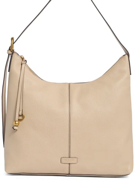 rag & bone Handbags - NWT Rag & Bone Williamsburg Hobo Shoulder Bag Oat Leather